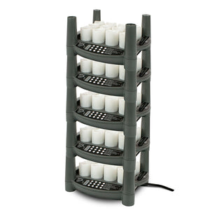 Rechargeable Candle Set 2.0 Timer - Starter Kit - Warm White Tealights 