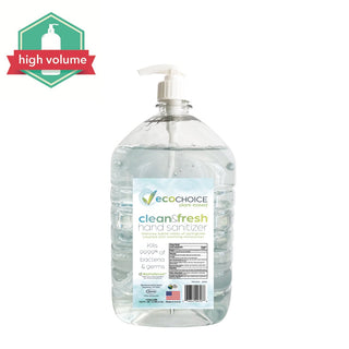 1 GALLON EcoChoice Hand Sanitizer Clean & Fresh Scent - 4 pack