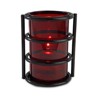 Globe 5"H x 3"D - Red