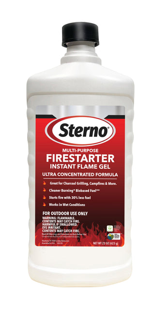 Sterno Multipurpose Fire Starter Instant Flame Gel