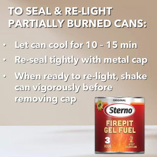 Sterno 6-Pack Firepit Gel Fuel