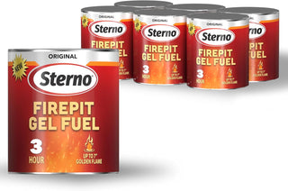 Sterno 6-Pack Firepit Gel Fuel
