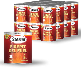 Sterno 24-Pack Firepit Gel Fuel