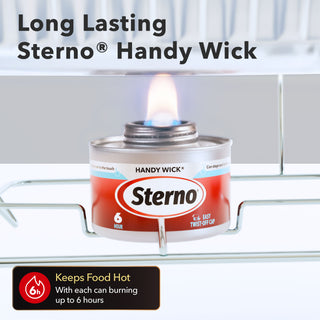 Sterno Disposable Chafing Dish Buffet Set - (30 PC)