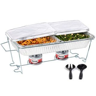 Sterno Disposable Complete Chafing Dish Buffet Set - (7 PC)