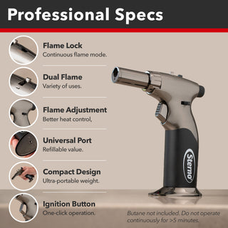 Refillable Butane Torch