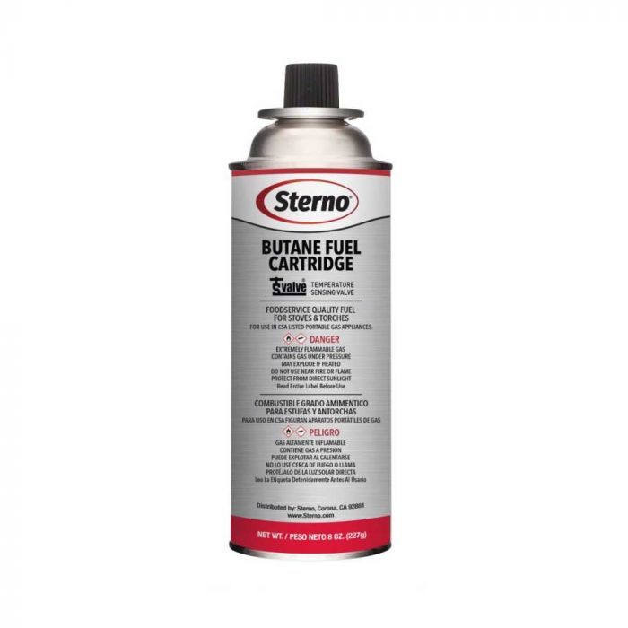 Sterno® Butane Fuel with TS Valve and RVR