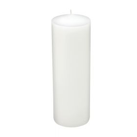 Pillar Candle White 9.5"
