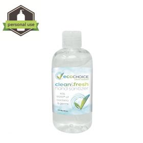 8 OZ EcoChoice Hand Sanitizer Clean & Fresh Scent -  40 eaches
