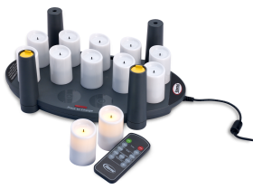 New! All-in-One Rechargeable Flameless Candles - Starter Kit